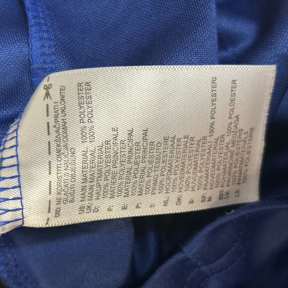 Manchester United 2018/19 Adidas Training Top - Boys Size M - Long Sleeve - Blue - Picture 5 of 6